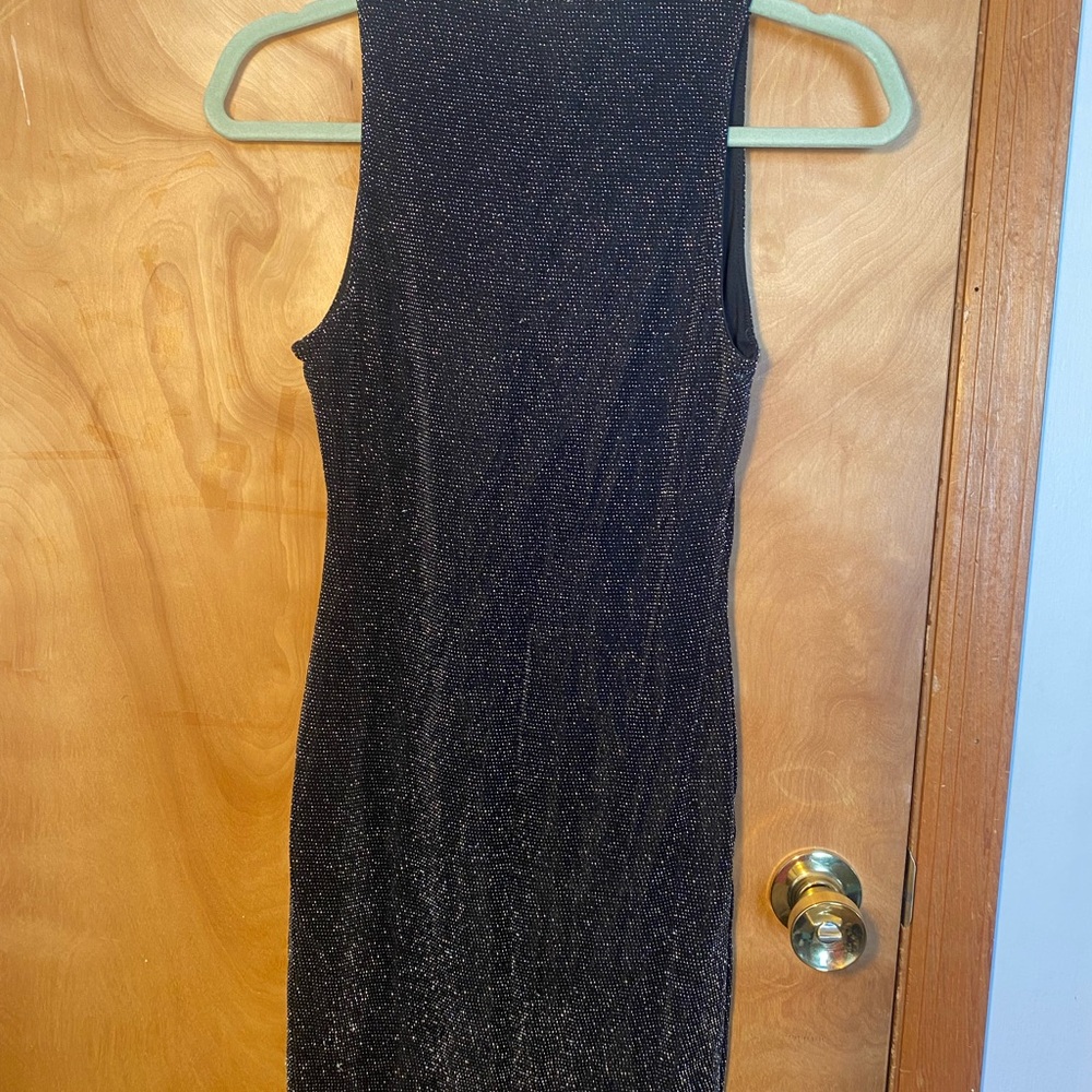 Black sparkle dress